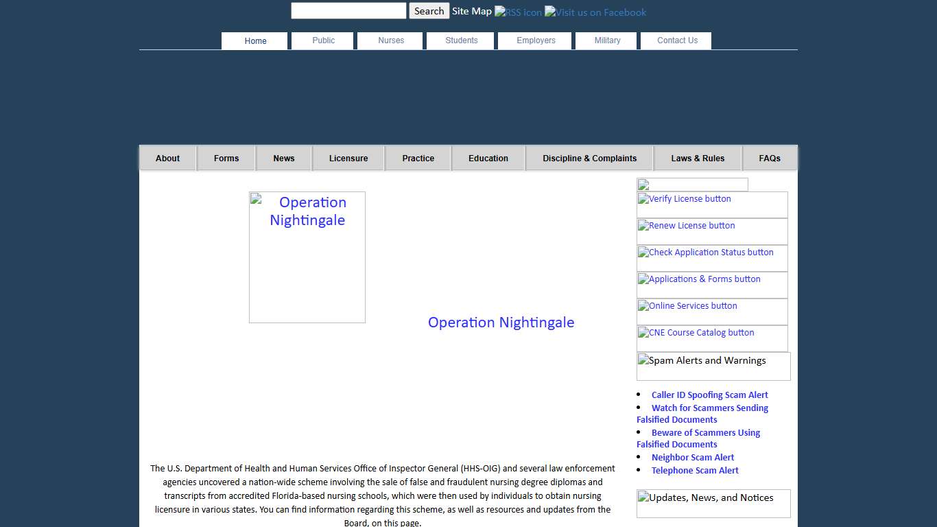 Welcome to the Texas Board of Nursing Website